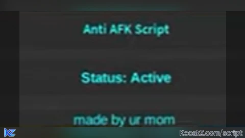 ANTI AFK SCRIPT KEYLESS