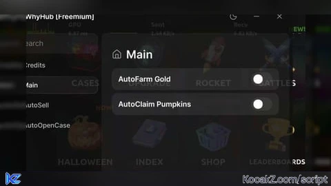 Auto farm and Auto pumpinks