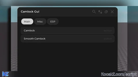 Camlock gui