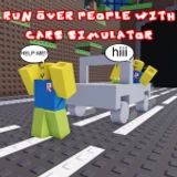 Run over people with cars simulator icon