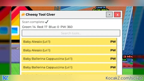 cheesy tool giver v4