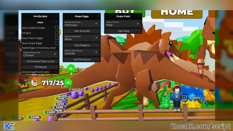 Inf Money Dupe Animlas  Auto Hatch Inf Spins