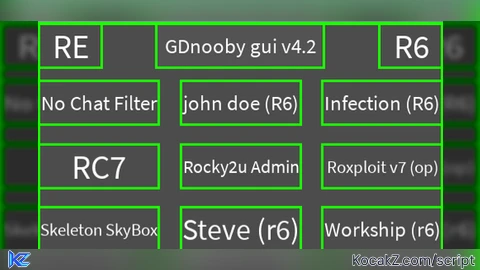 GDnooby gui V4 updated and my