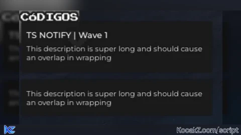 Ts Notify Notification System