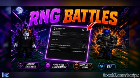 Auto Roll Auto Gamble Hitbox Aura and Extender ESP and more