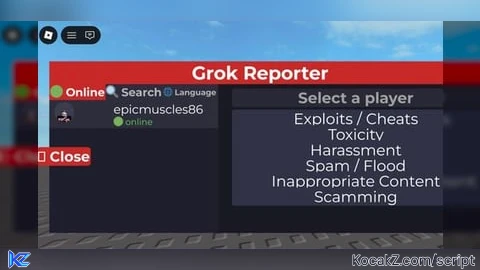 Grok reporter