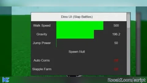Dino UI Walkspeed Auto Corns ple Farm Mobile Script