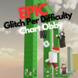 EPIC' Glitch Per Difficulty Chart Obby icon