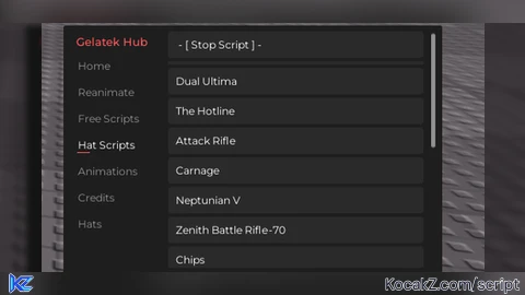 Gelatek Hub Script