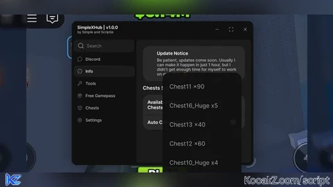 [UPDATE] Cut Tree Script | Keyless | Always new chest