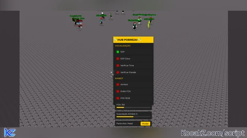 HUB POBREZA - aimbot/esp