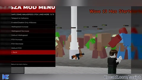 MOD MENU Undetectable AutoShoot Safe Zone and more