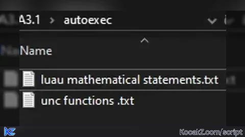 UNC Functions N Luau Mathematical