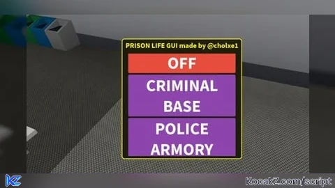 Prison life GUI