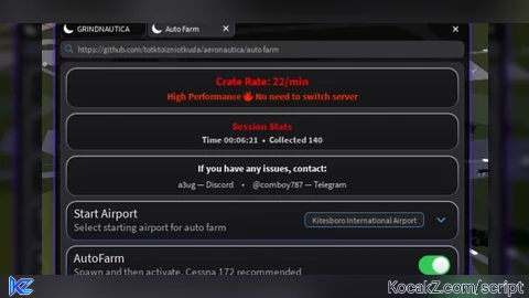 Inf Money Parts Autofarm TP To Airport Crates ESP Mod Detect