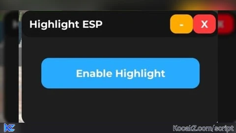 Highlight script Detect invisible people