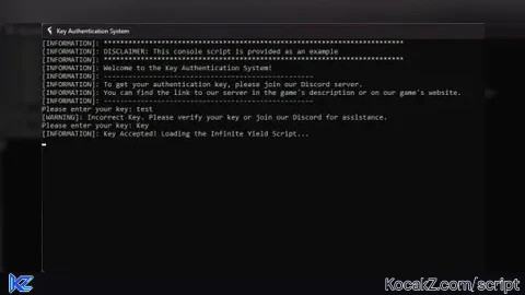 Key Authentication Console