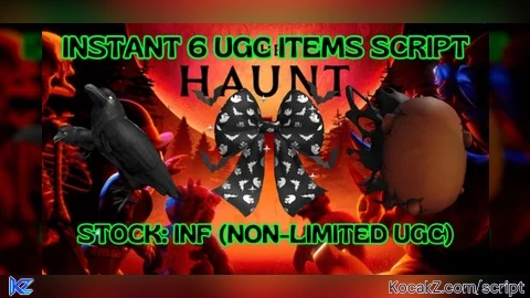 Roblox FIXED instant 6 UGC items script