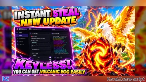 [KEYLESS] Instant Pick-up New Volcanic Egg by ZanjiHub