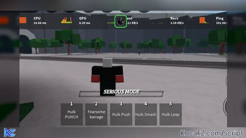 Hulk Moveset