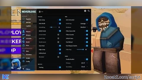 NEVERLOSE UI DARK REWORK TABLET