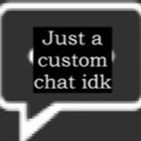 Custom chat icon