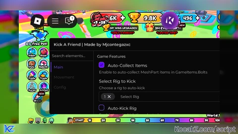 Kick A Friend Script Auto Win And More