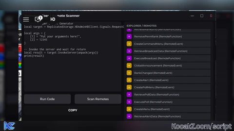 Remote LaSperBUGS V1