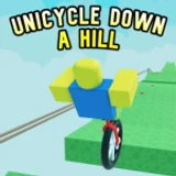 Unicycle Down a Hill