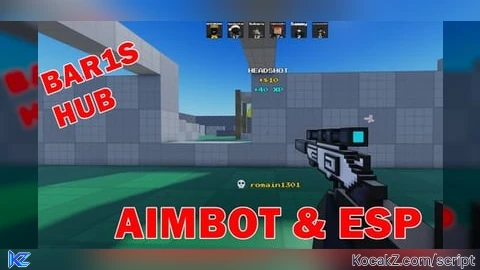 BAR1S HUB Aimbot Esp Aim Head