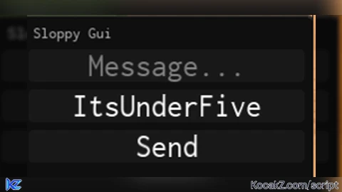 Client message sender
