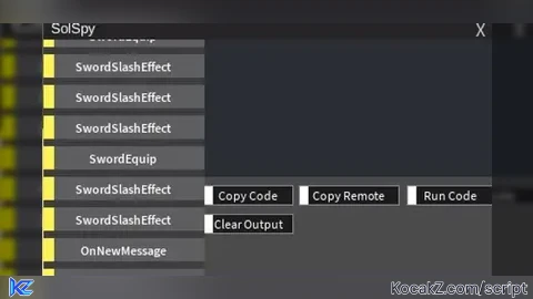 Remote spy GUI Included