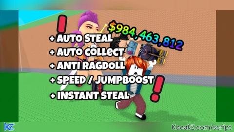 Auto Steal Auto Collect Anti Ragdoll Instant Steal