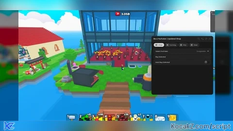 UPDATED Script Be a YouTuber OP UNLOCK ALL