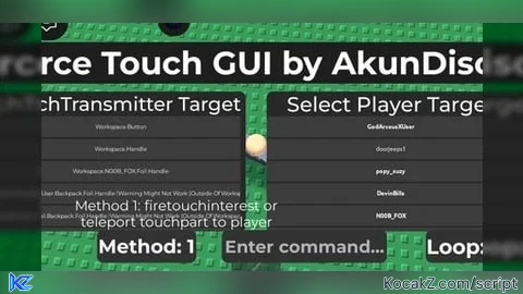 FORCE TOUCH GUI UNIVERSAL OP CAN KILL OR KICK