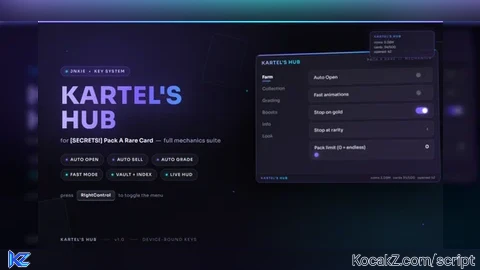 Kartel's Hub - Pack a Rare Farm