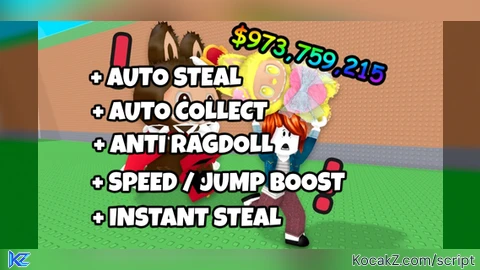Auto Steal Auto Collect Anti Ragdoll Instant Steal