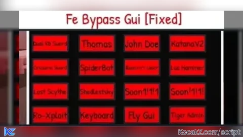 Ken Fe Animation bypass GUi