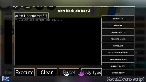 executor team black join today