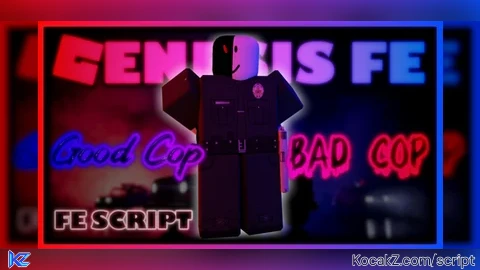 FE Good Cop Bad Cop Hat Script UNIVERSAL DA HOOD SUPPORT