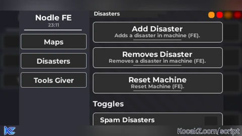 Nodle FE I ServerPanel I Serversided I FE