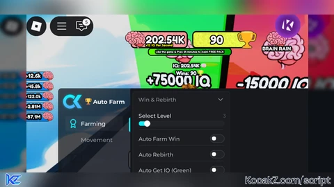 Every Second You Get 1 Smart Script Auto Farm wins rebirth