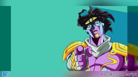 JoJo stand script-Star Platinum