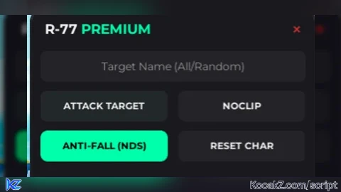 R 77 Premium Fling gui