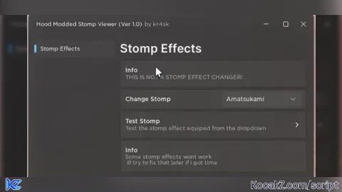 Stomp Effect Tester