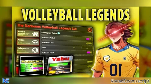 The Darkones V0lleyball Legends GUI