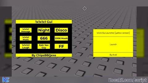 1x1x1x1 yellow gui