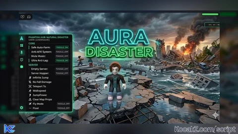 The best script for farm wins natural disaster