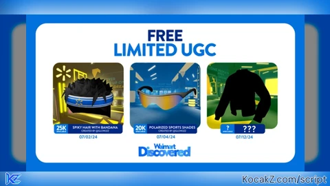 6 FREE UGC ITEMS
