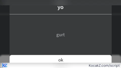 Native Roblox Popup